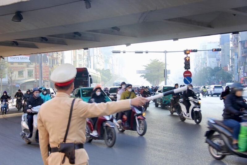 Đi sai làn đường là một trong những vi phạm giao thông. Ảnh minh họa