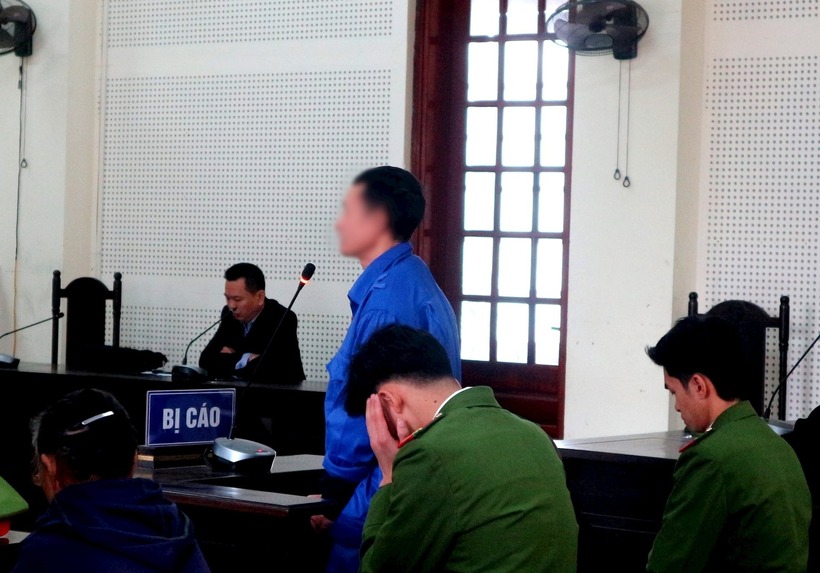Bị cáo Nguyễn Văn Hà tại phiên tòa. Ảnh: Công lý
