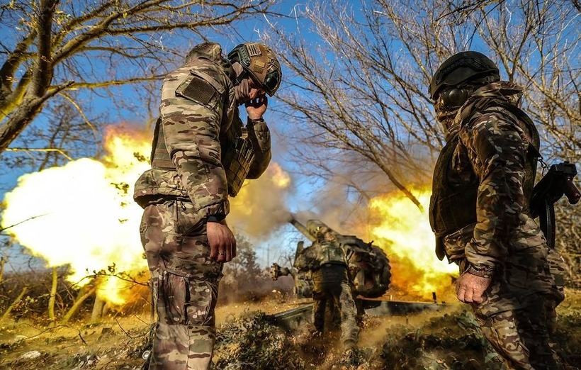 "Quân bài mặc cả" ở Kursk của Ukraine sắp bị Nga thiêu rụi. Ảnh: Tass