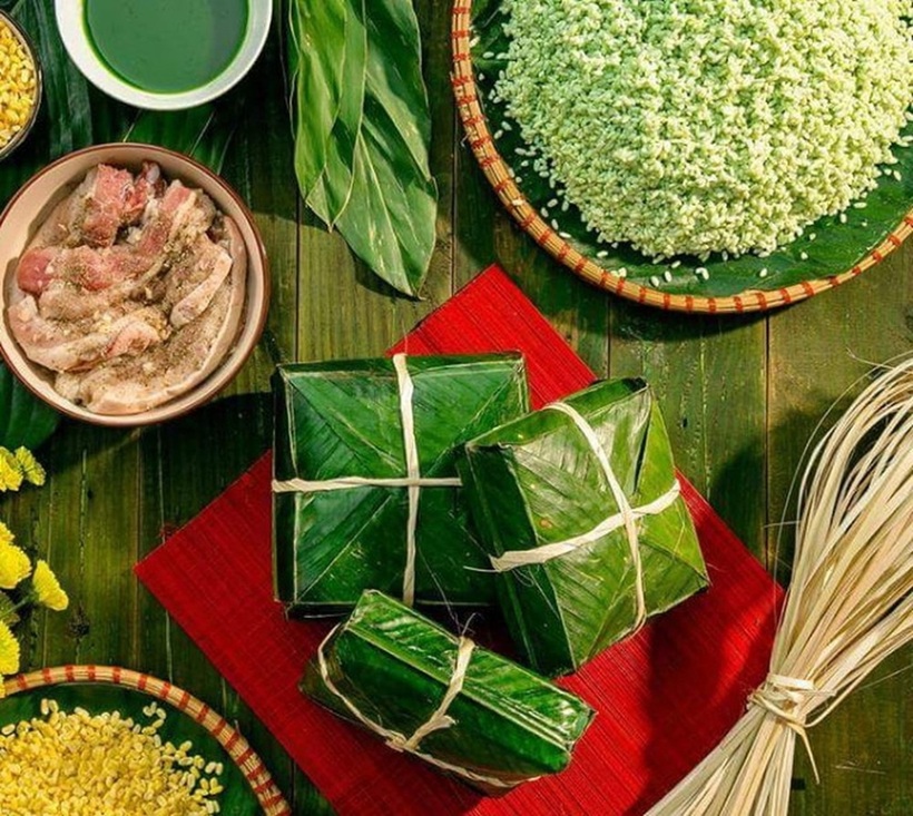 Theo truyền thuyết, bánh chưng có từ thời Vua Hùng thứ 6.