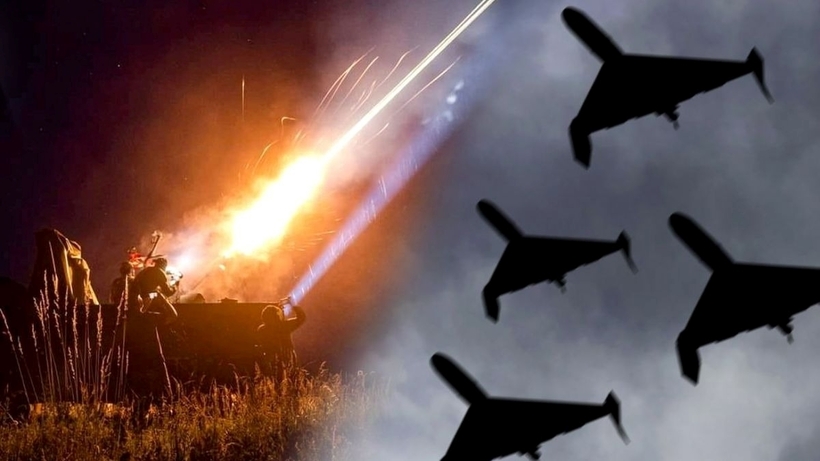 Quân đội Nga được cho là đã sử dụng 141 UAV trong cuộc tấn công mới nhất vào Ukraine. Ảnh: RBC-Ukraine
