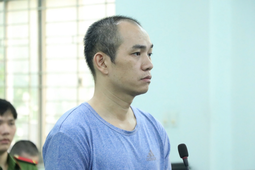 Bị cáo Khoa tại tòa. Ảnh: Dân Trí