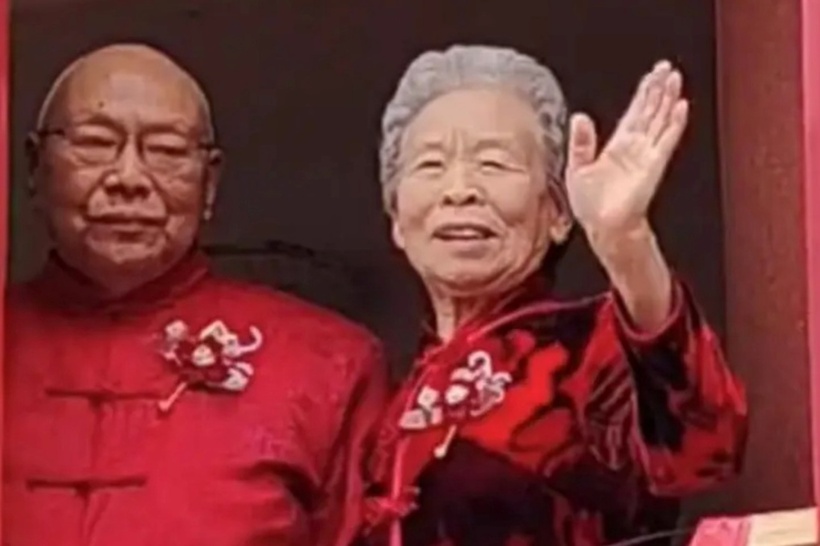 Cụ ông Zhou Guilin (86 tuổi) và cụ bà Yang Xiugui (81 tuổi). Ảnh: 163.