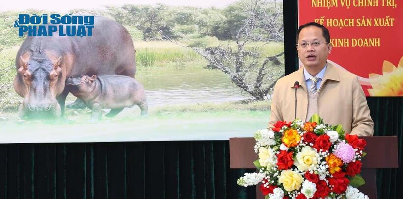 Ông Lê Sĩ Dũng, Chủ tịch Công ty TNHH một thành viên vườn thú Hà Nội