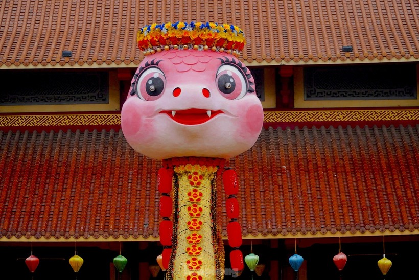 Dự kiến, trong dịp Tết nguyên đán Ất Tỵ 2025, chùa Phổ Độ với cách trang trí khác lạ và đặc biệt có sự xuất hiện của linh vật rắn đáng yêu, chùa sẽ đón khoảng 25.000 lượt khách.