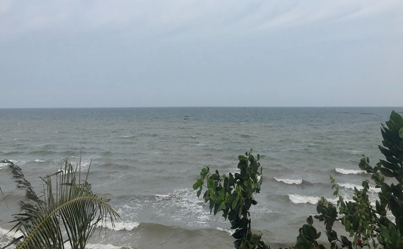 Vùng biển Tuy Phong, tỉnh Bình Thuận. (Ảnh: Dân Việt)