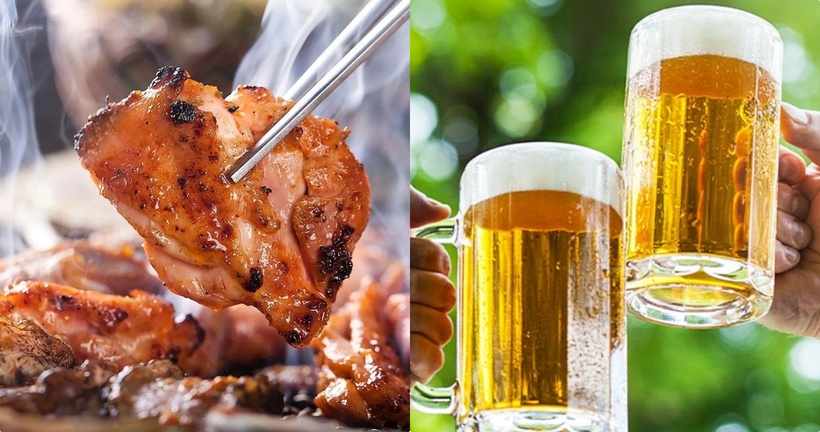 Việc kết hợp bia lạnh và đồ nướng không chỉ gây áp lực lớn lên gan mà còn làm gia tăng nguy cơ mắc các bệnh mãn tính. Ảnh minh họa.