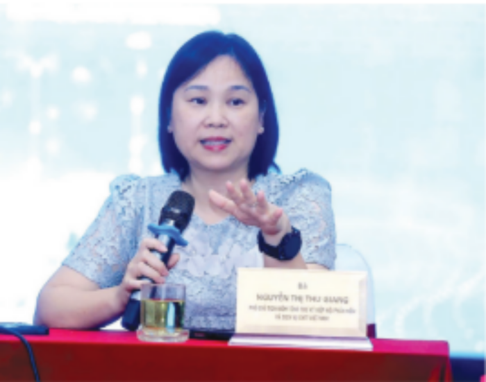 Bà Nguyễn Thị Thu Giang nhìn nhận không dễ dàng biến tiềm năng thành hiện thực.
