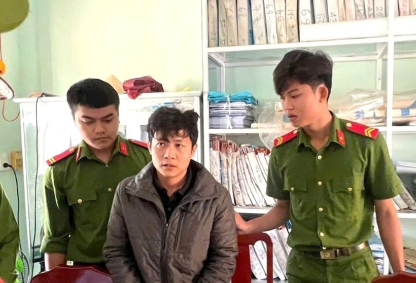 Phan Văn Hiền bị bắt tạm giam về hành vi “Chống người thi hành công vụ”. Ảnh: VTC News