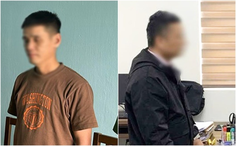 N.Q.T. và P.M.T. (Ảnh: Công an Quảng Nam)