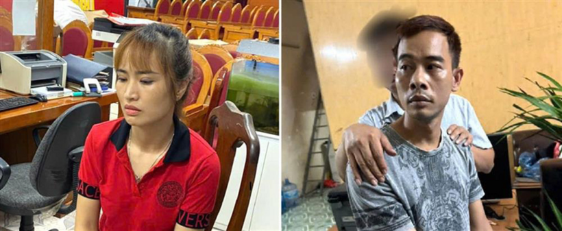 Phan Thị Nguyệt Mai và Lương Văn Dũng. Ảnh: Tuổi Trẻ