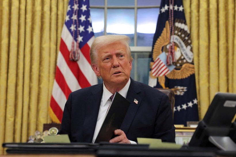 Tổng thống Mỹ Donald Trump. Ảnh: REUTERS