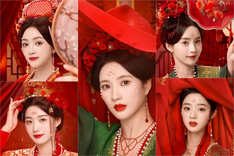 5 cô con gái xinh đẹp và xuất chúng của Lệ nương tử.