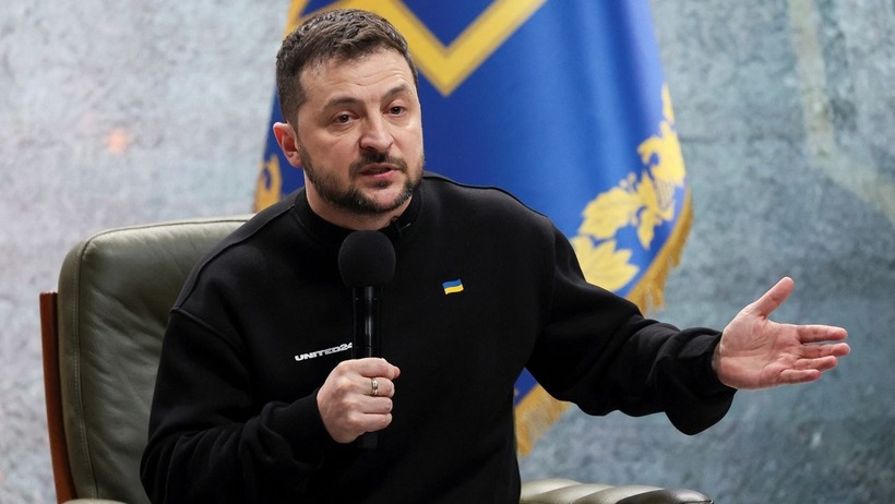 Tổng thống Ukraine Volodymyr Zelensky. Ảnh: Reuters
