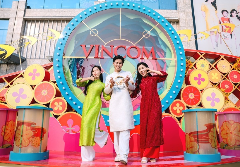 Công trình Kỷ lục "Trống hội Vui xuân" tại Vincom Mega Mall Smart City - điểm check-in không thể bỏ lỡ mùa Tết năm nay