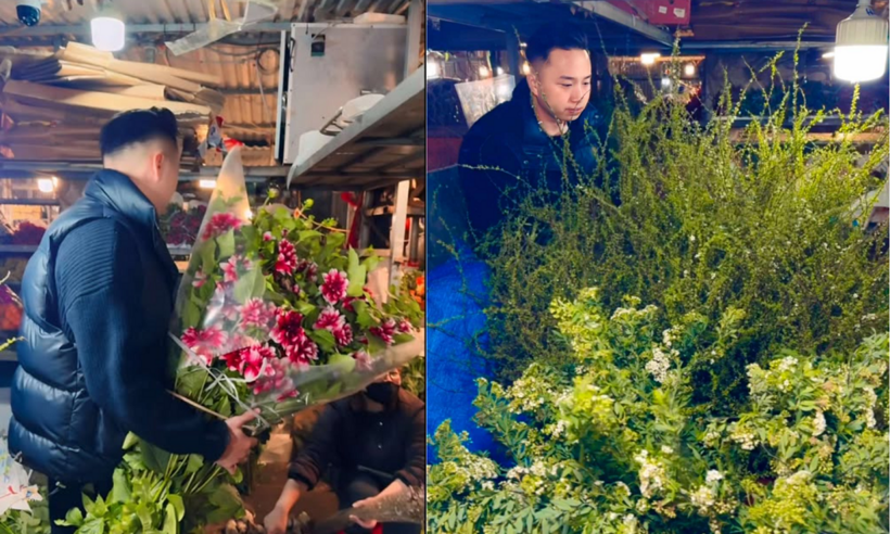 Theo anh Vũ, công việc này đòi hỏi sự kiên trì, “thức khuya, dậy sớm” và độ am hiểu về các loại hoa, nắm bắt thị hiếu người tiêu dùng.