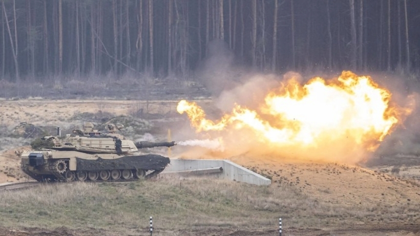 Một chiếc xe tăng M1 Abrams. Ảnh: Global Look Press