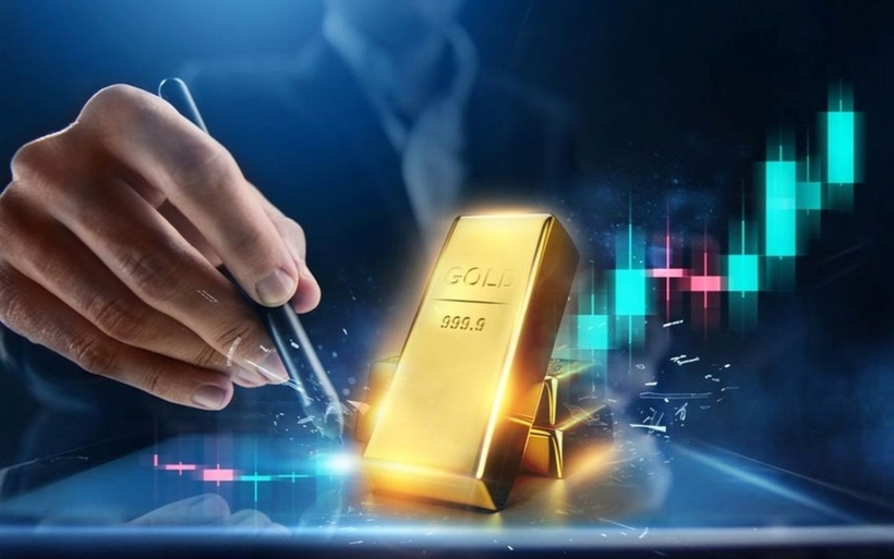Trong phiên giao dịch ngày 30/1, có thời điểm giá vàng vượt 2.800 USD. Ảnh minh họa: kitco