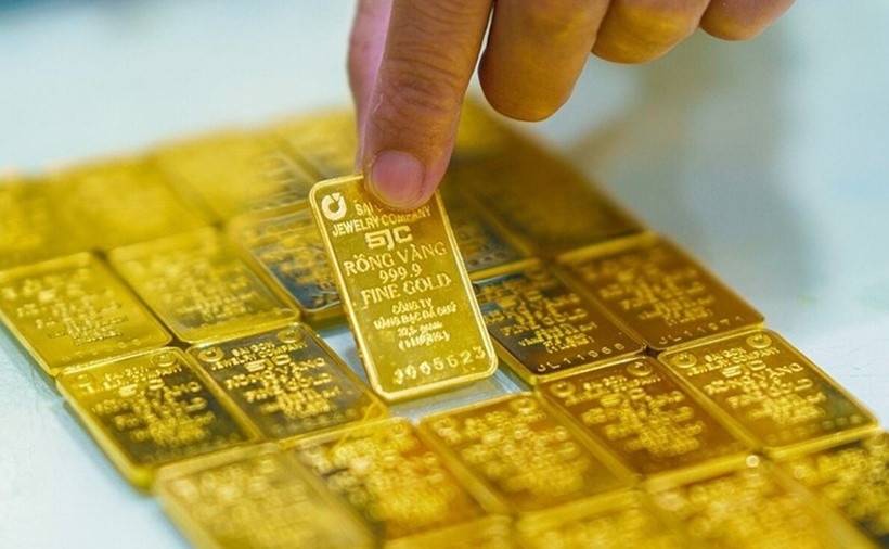 Tin tức giá vàng chiều nay (31/1): Vàng SJC vẫn ở mức cao. (Ảnh: VietnamNet)