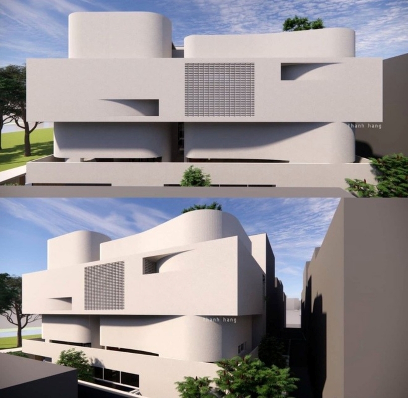 Trong số đó có căn biệt thự rộng 1.000m2, với thiết kế vô cùng lạ mắt, độc đáo và toát lên sự sang trọng của chủ nhà. Cơ ngơi này được khởi công xây dựng vào cuối năm 2021.