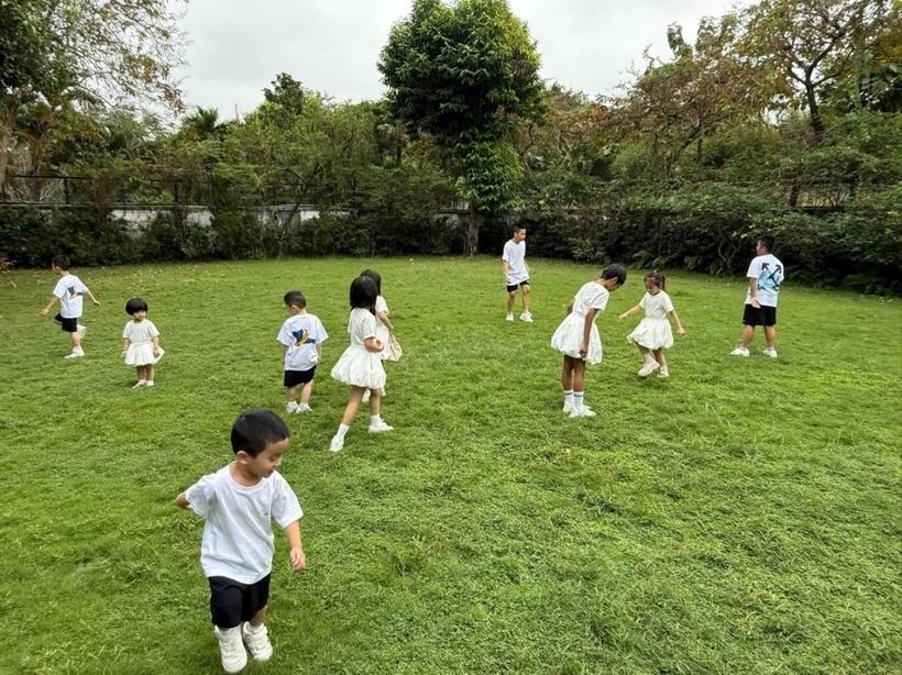 Với không gian xanh mát như vậy, đây sẽ là địa điểm lý tưởng để gia đình tổ chức những buổi dã ngoại ngay tại nhà.