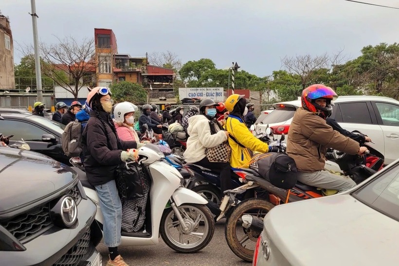 Tình trạng ùn tắc tại cửa ngõ Thủ đô