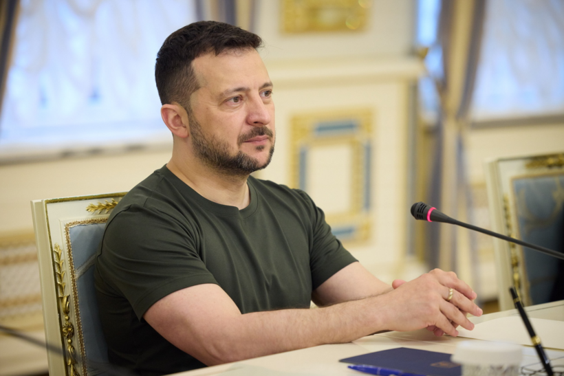 Tổng thống Ukraine Volodymyr Zelensky. Ảnh: Reuters