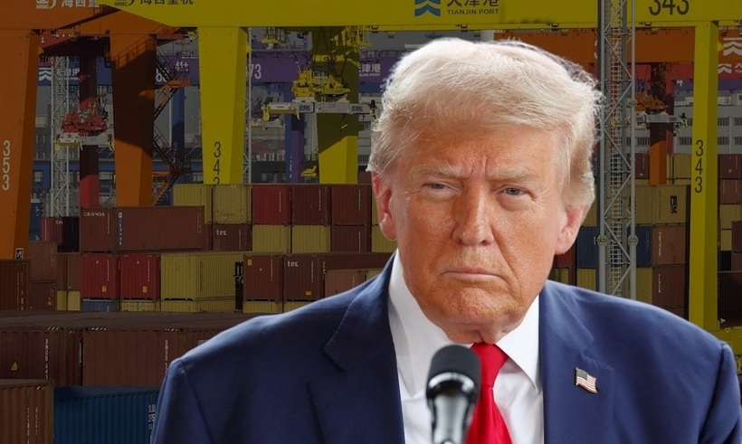 Ông Trump coi thuế quan là một con bài mặc cả . Ảnh minh họa