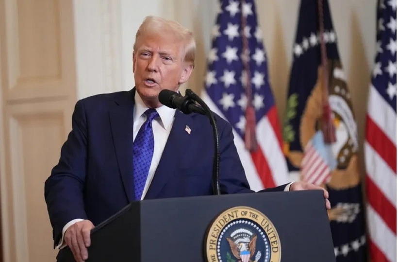 Tổng thống Mỹ Donald Trump. Ảnh: Reuters