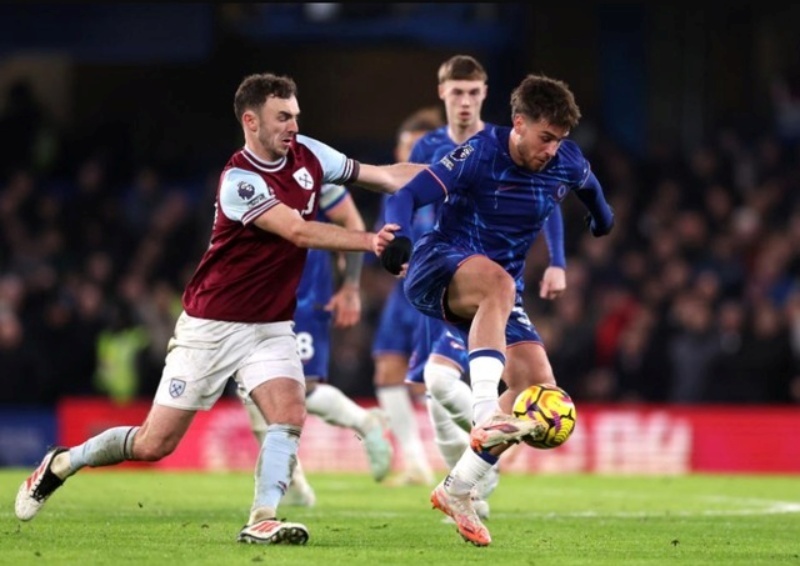 Kết quả bóng đá hôm nay ngày 4/2: Chelsea ngược dòng đánh bại West Ham.