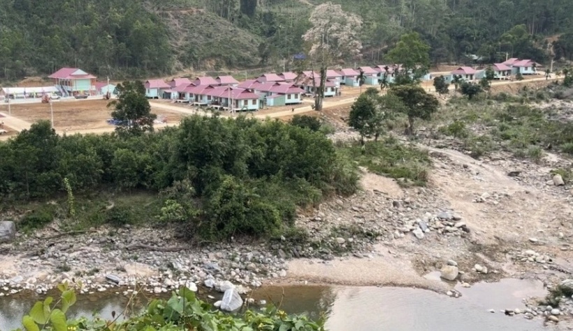 Một góc địa phận xã Trà Leng, huyện Nam Trà My. (Ảnh: VOV)