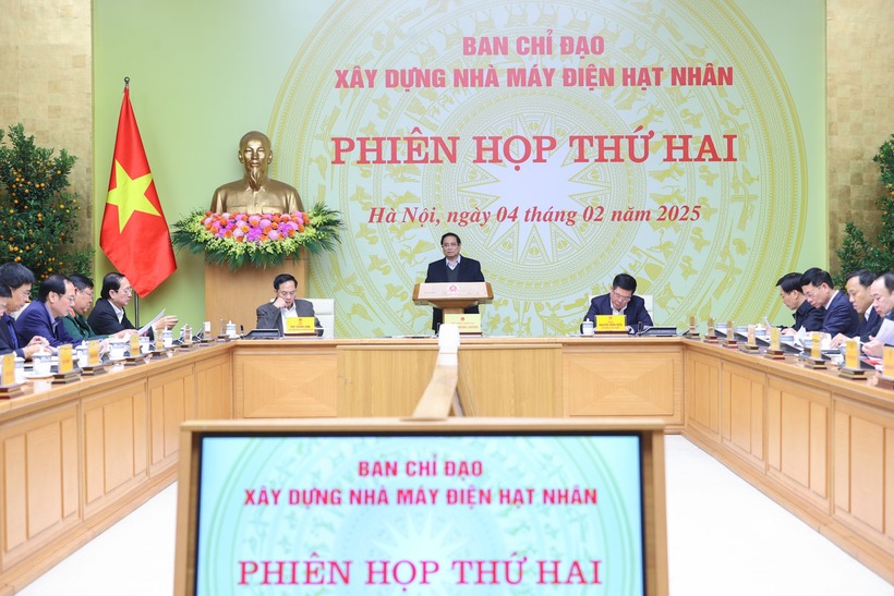 Thủ tướng giao EVN làm chủ đầu tư Nhà máy điện hạt nhân Ninh Thuận 1, PVN làm chủ đầu tư Nhà máy điện hạt nhân Ninh Thuận 2. (Ảnh: VGP)