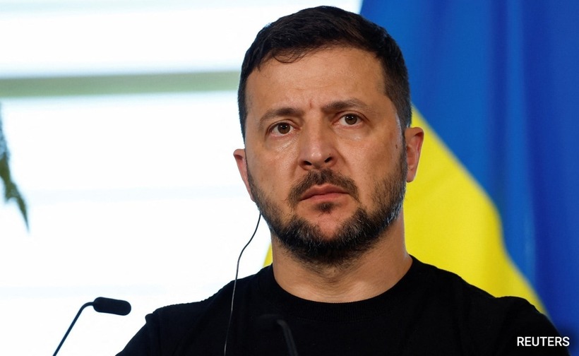 Tổng thống Ukraine Vladimir Zelensky. Ảnh: Reuters