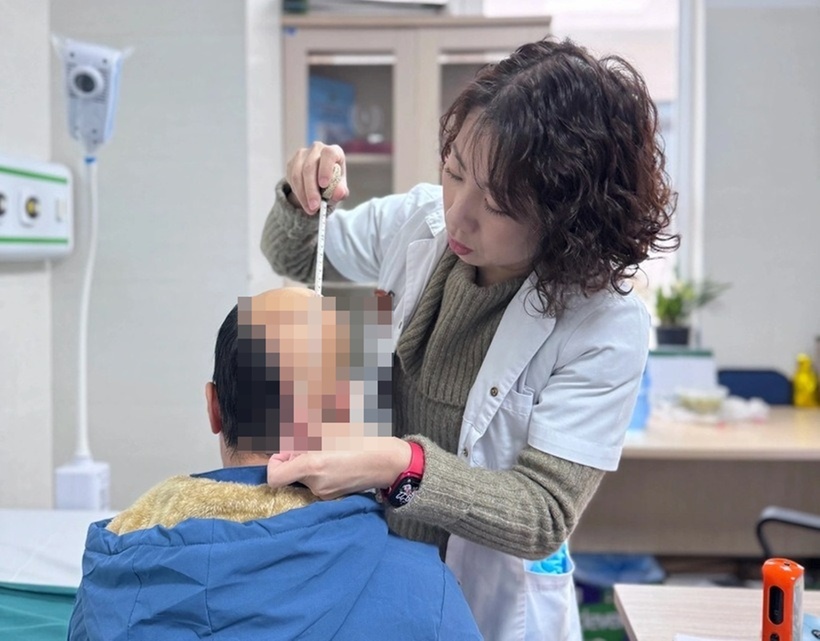 Tình trạng bệnh nhân sau phẫu thuật ổn định tốt. Ảnh: BVCC