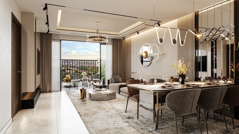 Căn hộ 2PN+1 tại Hanoi Melody Residences khiến khách hàng chốt ngay - 2