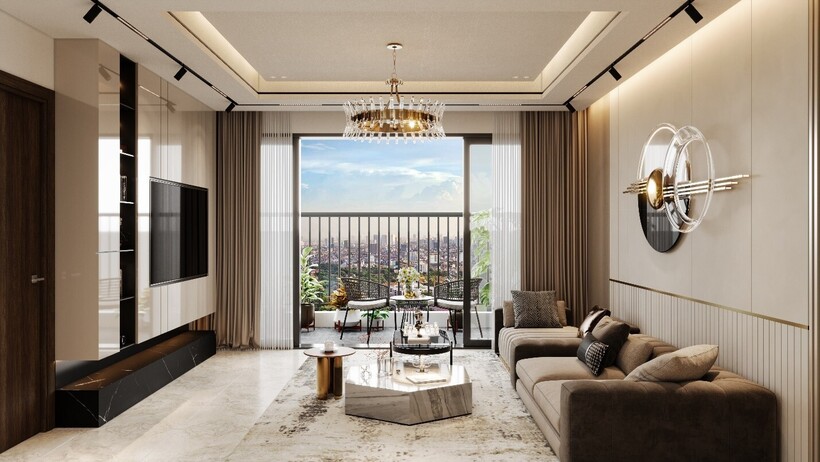 Căn hộ 2PN+1 tại Hanoi Melody Residences khiến khách hàng chốt ngay - 4