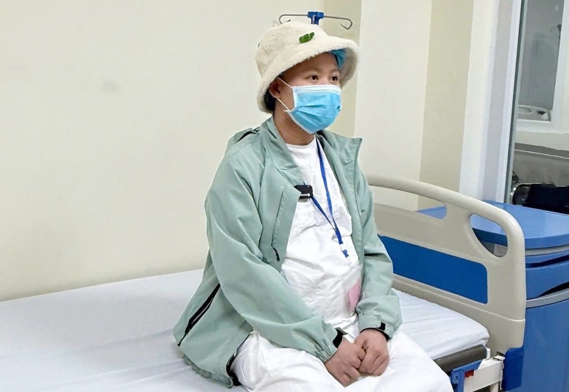 Sản phụ mang thai ở tuần 26 thì phát hiện mắc ung thư cổ tử cung. Ảnh: BSCC