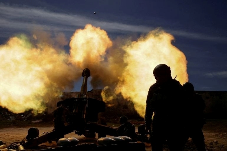 Nga bất ngờ giảm cường độ tấn công ở Ukraine. Ảnh: Al Jazeera