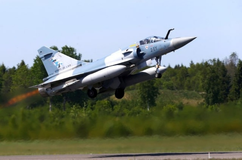 Máy bay chiến đấu Mirage 2000-5. Ảnh: Reuters
