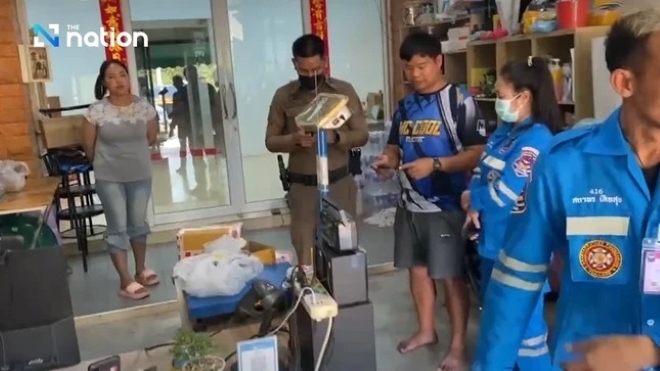Vụ việc được phát hiện ở một cửa hàng dịch vụ vận chuyển. Ảnh: The Nation