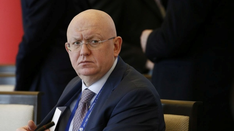 Ông Vasily Nebenzya – Đại sứ Nga tại Liên Hợp Quốc. Ảnh: Reuters