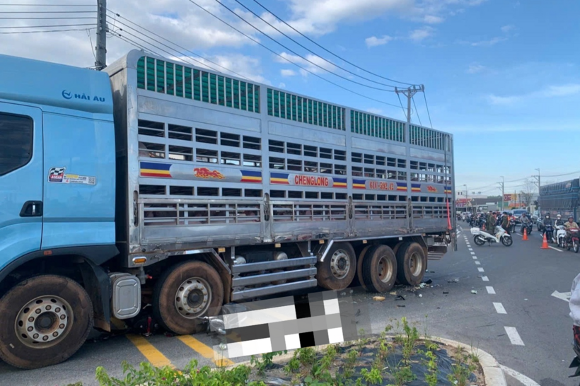 Hiện trường vụ tai nạn. Ảnh: Dân Trí