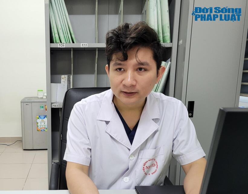 BS Lê Văn Thiệu, khoa Nhiễm khuẩn tổng hợp, Bệnh viện Bệnh Nhiệt đới Trung ương