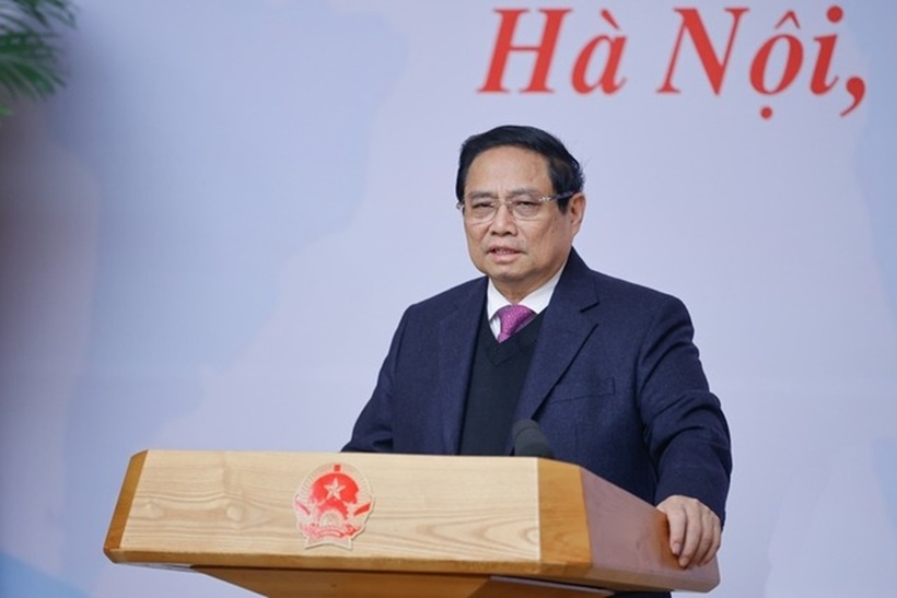 Thủ tướng Chính phủ Phạm Minh Chính kết luận hội nghị (Ảnh: VGP).