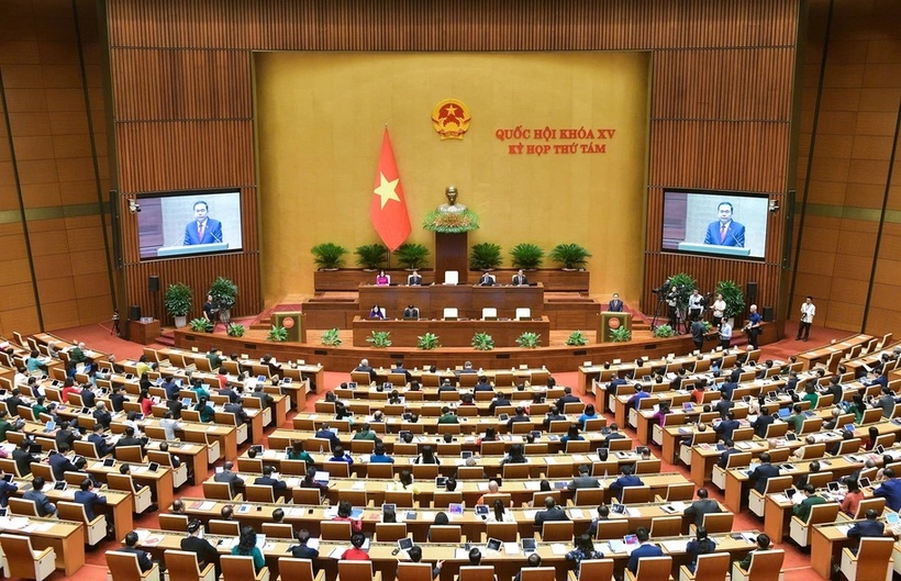 Kỳ họp thứ 8, Quốc hội khóa XV. (Ảnh: Media Quốc hội)