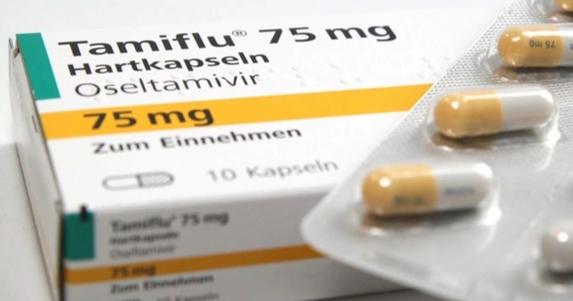 Nhiều nhà thuốc bán lẻ đều báo hết hàng khi được hỏi mua thuốc Tamiflu. Ảnh: Báo Dân trí.