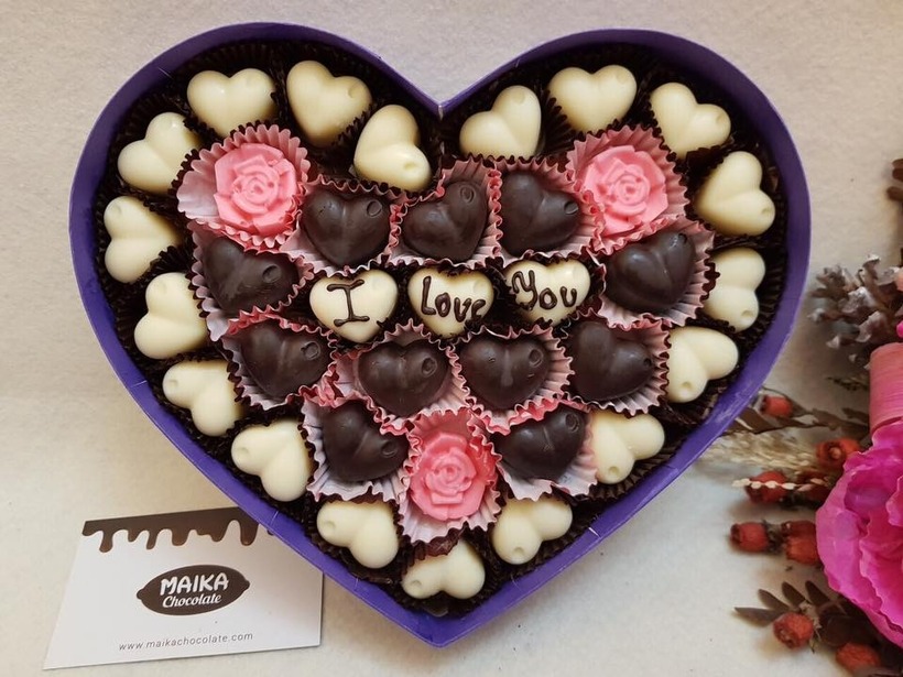 Chocolate là món quà biểu tượng của ngày Valentine.