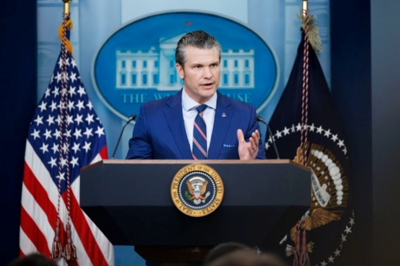 Bộ trưởng Quốc phòng Mỹ Pete Hegseth. Ảnh: Reuters