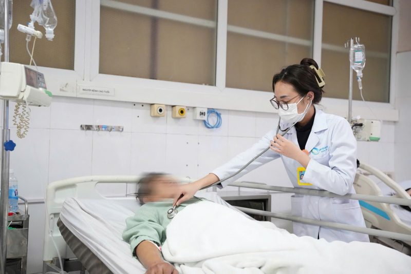 Bệnh nhân gặp phải căn bệnh hiếm gây biến chứng nguy hiểm. Ảnh: BVCC
