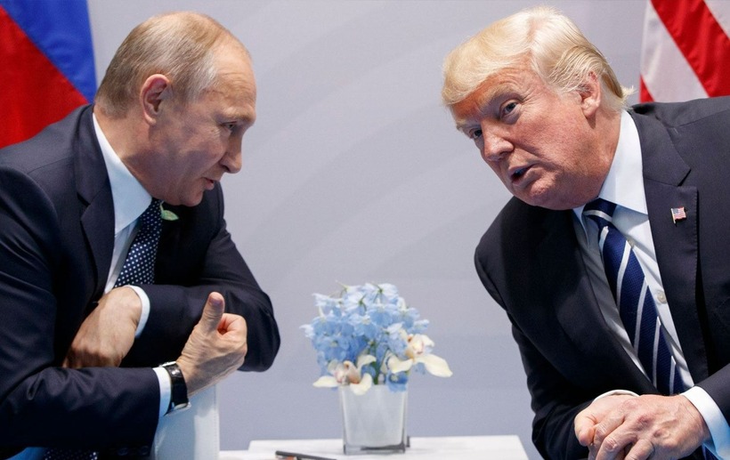 Tổng thống Mỹ Donald Trump và Tổng Nga Vladimir Putin. Ảnh: Reuters